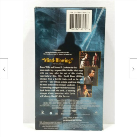 Unbreakable (VHS, 2001, Bonus Edition) 4724E1M - Picture 4 of 10